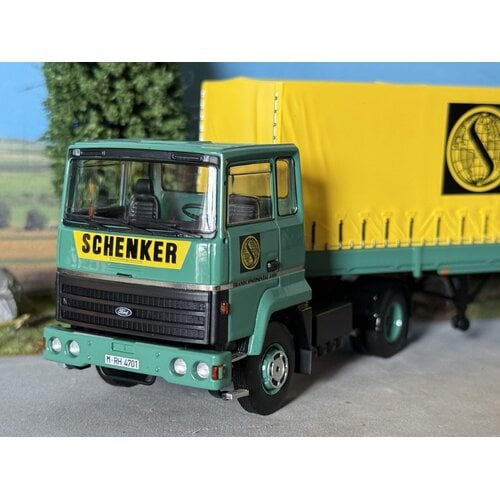 Tekno Tekno Ford Transcontinental 4x2 with classic curtainside trailer SCHENKER