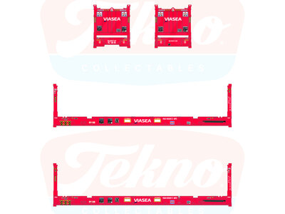 Tekno Tekno 40ft. flatrack container TB VIASEA