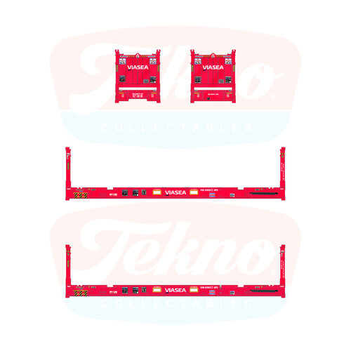 Tekno Tekno 40ft. flatrack container TB VIASEA