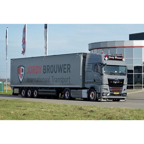 WSI WSI MAN TGX GX 4x2 + 3-axle volume trailer JORDY BROUWER TRANSPORT