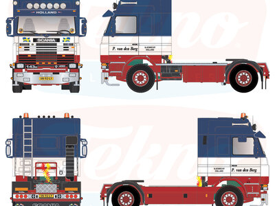Tekno Tekno Scania 143-450 - Truckstar Legends PETER VAN DEN BERG