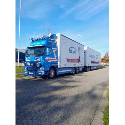 Tekno Tekno Volvo FH01 Globetrotter XL Swedish 24m combination JAN FASTH