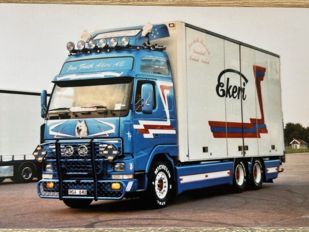 Tekno Tekno Volvo FH01 Globetrotter XL Zweedse 24m combinatie  JAN FASTH