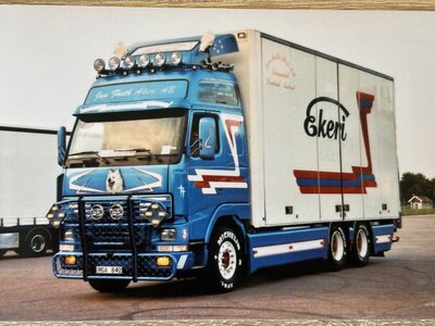 Tekno Tekno Volvo FH01 Globetrotter XL Zweedse 24m combinatie  JAN FASTH