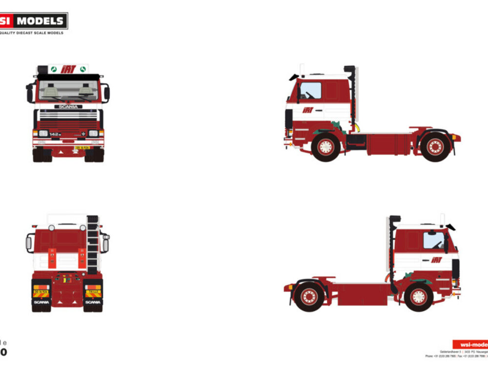 WSI WSI Scania 142M streamline IAT HACKE