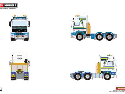 WSI WSI Volvo F16 Globetrotter 6x2 JOH V/D ZAND