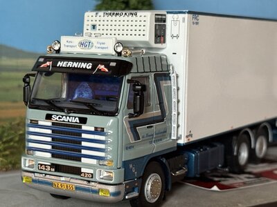 WSI WSI Scania 143M streamline rigid truck 6x2 - 6-axle drawbar combi HGT