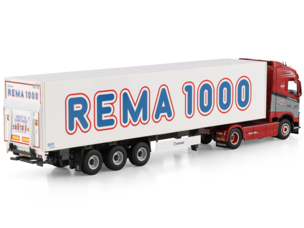 WSI WSI Volvo FH4 Globetrotter 4x2 met 3-assige box trailer N.C. CHRISTENSEN & SONNER