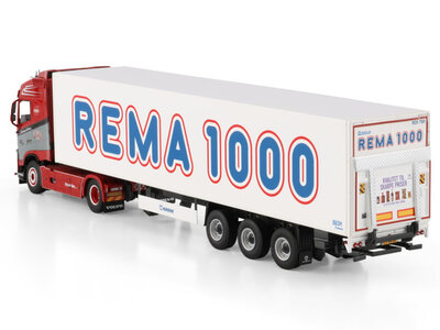 WSI WSI Volvo FH4 Globetrotter 4x2 met 3-assige box trailer N.C. CHRISTENSEN & SONNER