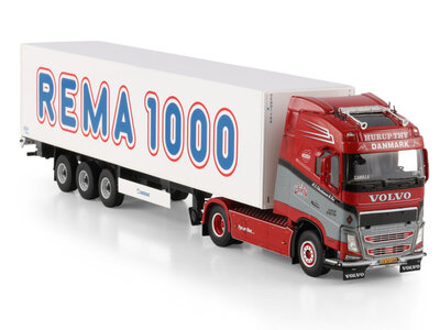 WSI WSI Volvo FH4 Globetrotter 4x2 met 3-assige box trailer N.C. CHRISTENSEN & SONNER