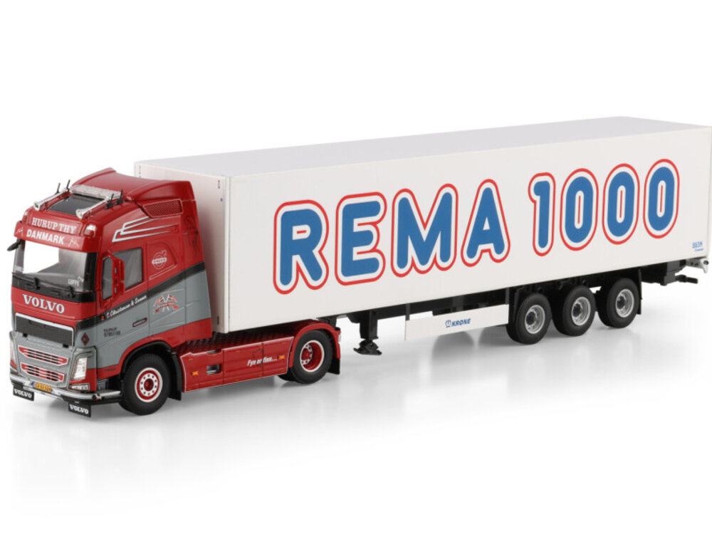 WSI WSI Volvo FH4 Globetrotter 4x2 met 3-assige box trailer N.C. CHRISTENSEN & SONNER