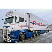 WSI MAN TGX GX 6x2 with 3-axle reefer trailer  R. V.D. ZWAN
