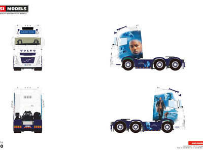 WSI WSI Volvo FH aero Globetrotter XL 6x2 KENNY COIN