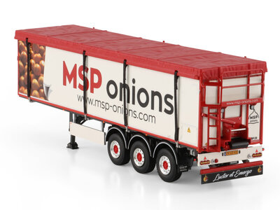 WSI WSI 3-axle twin steer belt trailer MSP ONIONS