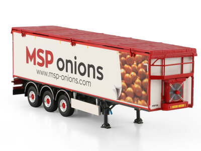 WSI WSI 3-axle twin steer belt trailer MSP ONIONS