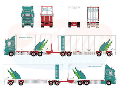 Tekno Tekno Scania NGS Highline Zweedse combi PALMS