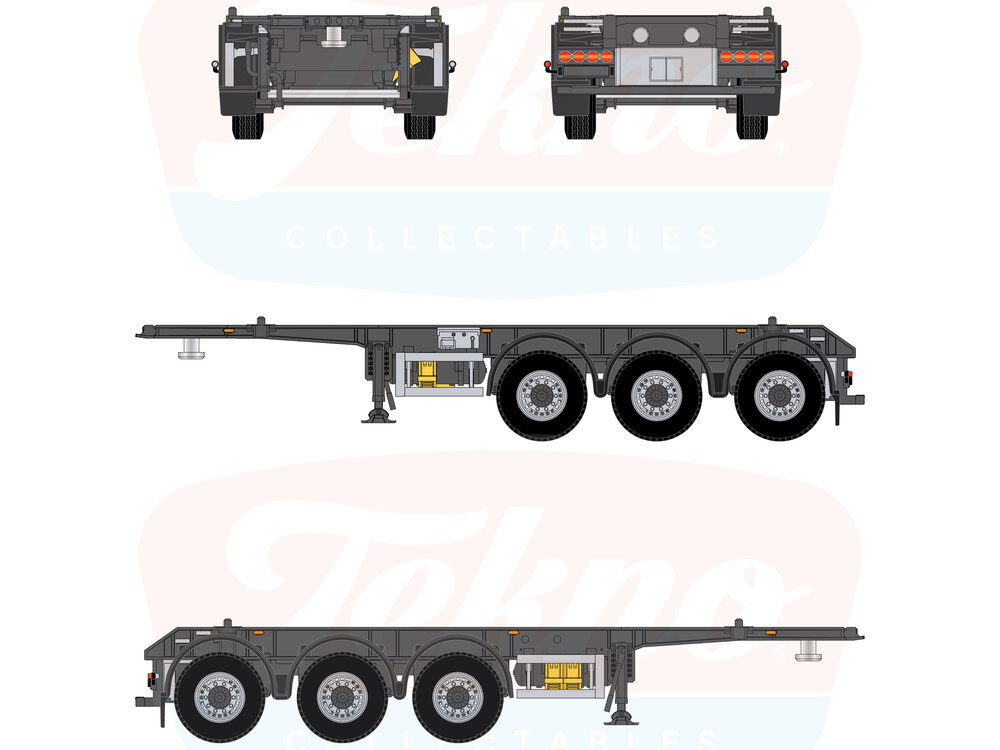 Tekno Tekno 20ft. Tankchassis