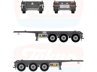 Tekno Tekno 20ft. Tankchassis