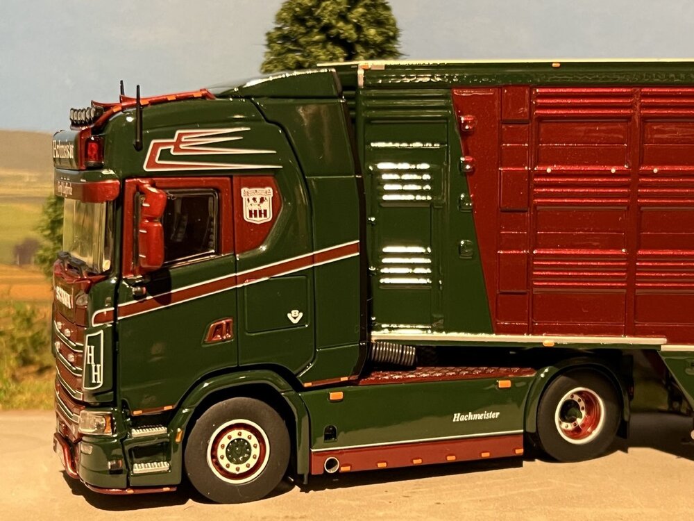 IMC IMC Scania S High roof 4x2 with livestock trailer HACHMEISTER