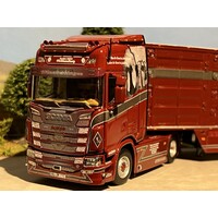 IMC Scania S High roof 4x2 met veeoplegger JOACHIM NISCH