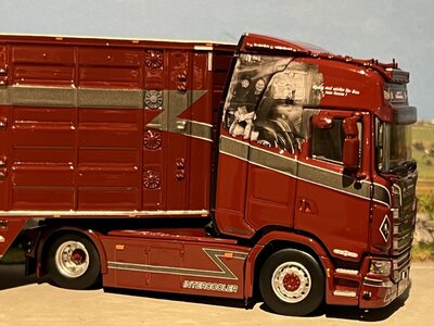 IMC IMC Scania S High roof 4x2 met veeoplegger JOACHIM NISCH