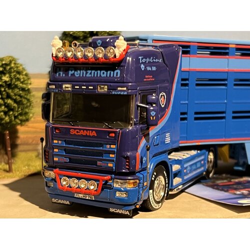 WSI WSI Scania R Topline 4x2 + 3-axle live stock trailer H. PEITZMANN