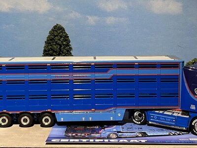 WSI WSI Scania R Topline 4x2 + 3-as veeoplegger H. PEITZMANN