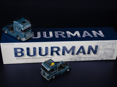 IMC IMC Scania model set Scania 143M streamline & Scania S High roof BUURMAN model set