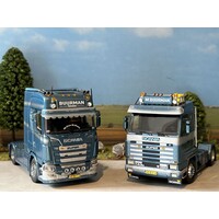 IMC Scania model set Scania 143M streamline & Scania S High roof BUURMAN model set