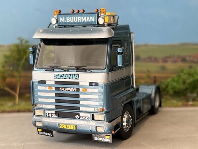 IMC IMC Scania model set Scania 143M streamline & Scania S High roof BUURMAN model set