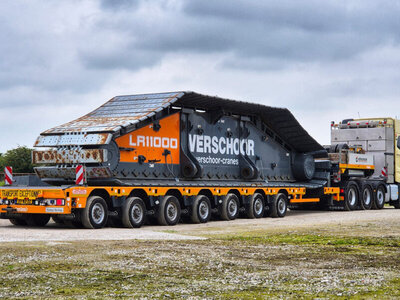 WSI WSI Load  LR11000 track ideal load for Nootboom manoovr trailer