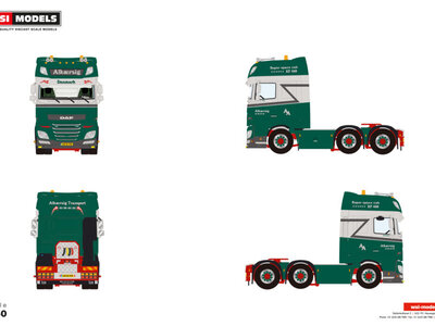 WSI WSI DAF XF Super Space Cab 6x2 ALLAN ALKAERSIG