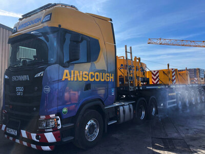WSI WSI Scania S Highline 6x4 + 6-axle ballast trailer AINSCOUGH CRANE HIRE