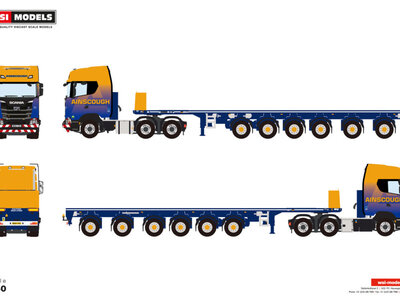 WSI WSI Scania S Highline 6x4 + 6-axle ballast trailer AINSCOUGH CRANE HIRE