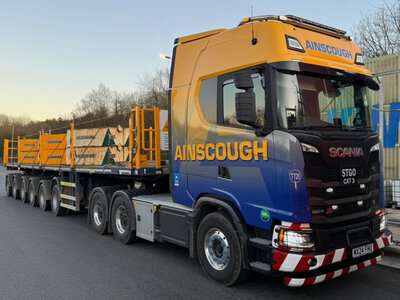 WSI WSI Scania S Highline 6x4 + 6-axle ballast trailer AINSCOUGH CRANE HIRE