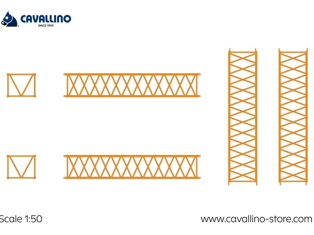 Cavallino Cavallino Crane load yellow Basic Line