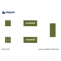 Cavallino 20ft. container EVERGREEN