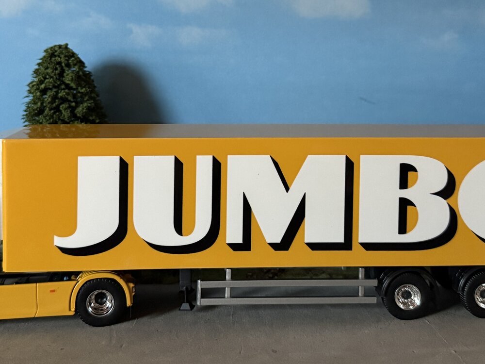 Tekno Tekno Scania Next Gen R-serie Highline with 3-axle Reefer Trailer JUMBO