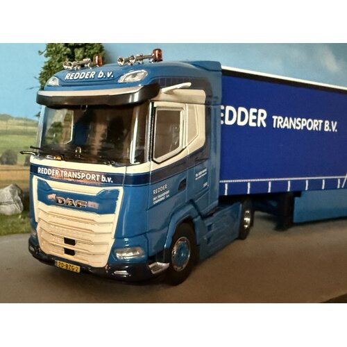 Cavallino Cavallino DAF XG  with 3-axle curtainside trailer REDDER TRANSPORT - MIJNHEER