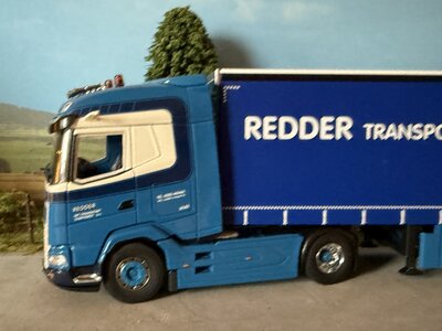 Cavallino Cavallino DAF XG  with 3-axle curtainside trailer REDDER TRANSPORT - MIJNHEER