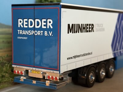 Cavallino Cavallino DAF XG  with 3-axle curtainside trailer REDDER TRANSPORT - MIJNHEER