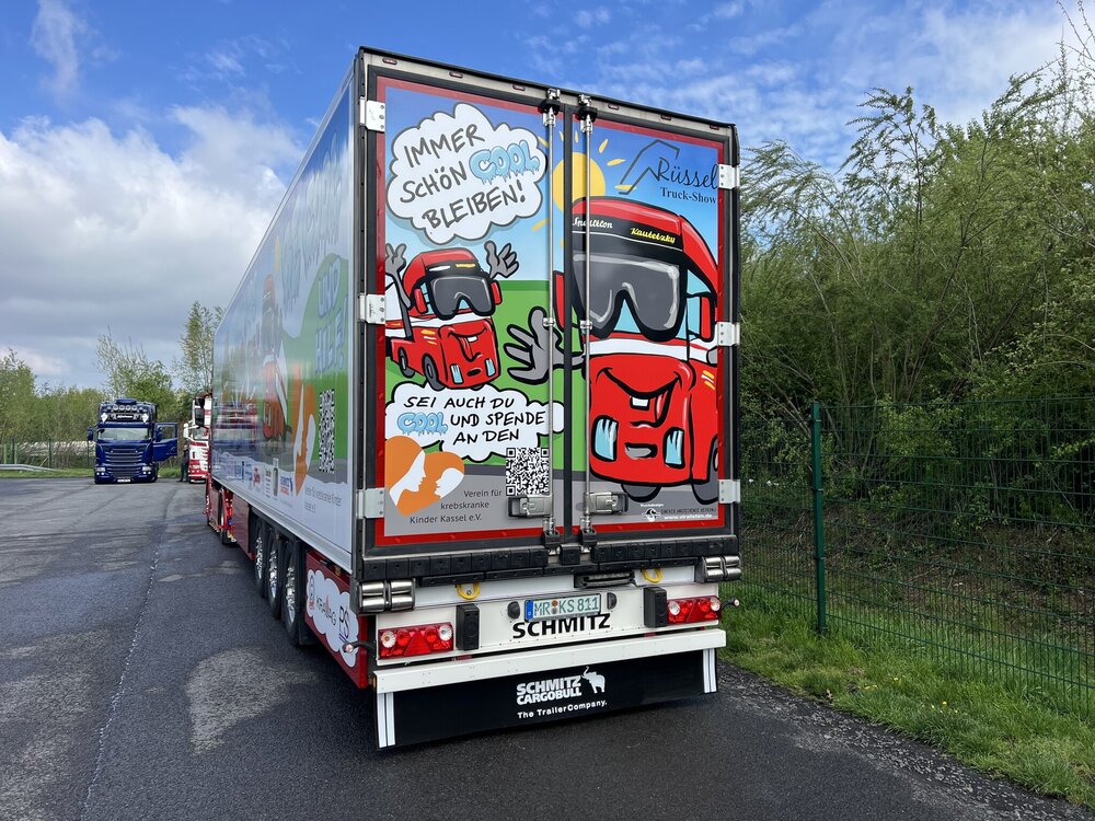 Tekno Tekno Scania R Streamline Topline 4x2 met 3-assige koeloplegger KAUTETZKY - RUSSEL TRUCKSHOW