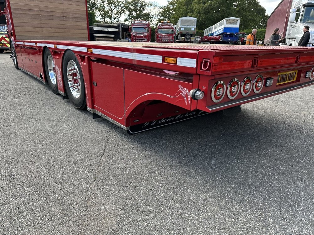 WSI WSI Scania R Topline 6x2 flatbed combi K. DRURY EAST SUSSEX
