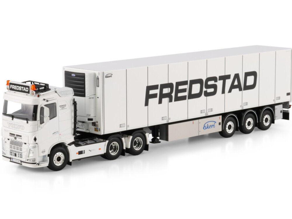 WSI WSI Volvo FH4 Sleeper cab 6x2 with 3-axle reefer trailer FREDSTAD