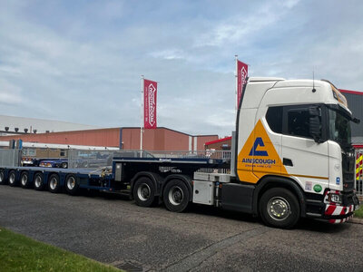 WSI WSI Scania S Highline 6x4 + 6-axle manoovr Nooteboom trailer AINSCOUGH CRANE HIRE