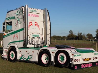 Tekno Tekno Scania Next Gen R-serie Highline 6x2 with 3-axle tipper trailer  PER HENRIKSEN