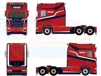 Tekno Tekno Scania NGS Longline 6x4 FERNFAHER TGP 2026