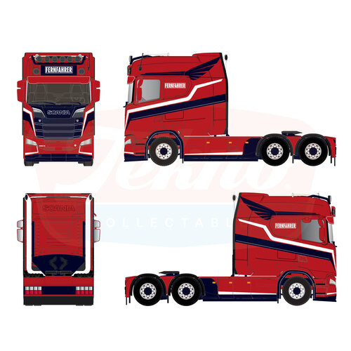 Tekno Tekno Scania NGS Longline 6x4 FERNFAHER TGP 2026