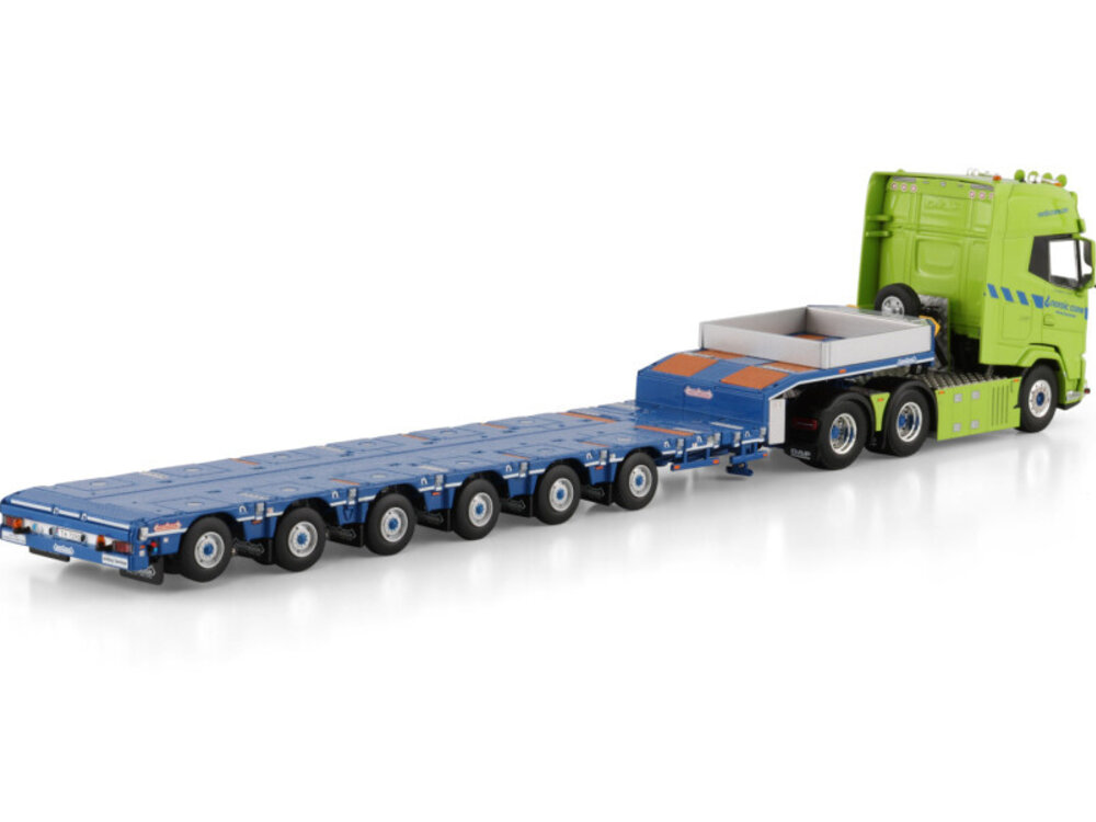 WSI WSI DAF XG+ 6x4 with  6-axle manoovr NORDIC CRANE KYNNINGSRUD