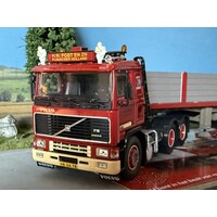 Tekno Volvo F16 6x2 truck with 3-axle brick trailer H.N. POST & ZN.